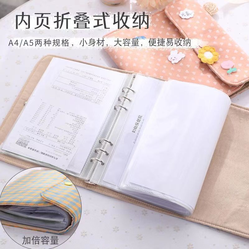 A5 Pregnancy Checkup Sheet, Pregnant Mother's File Checkup Sheet, Ultrasound Pregnancy Checkup Information Storage Book, Information Storage Book