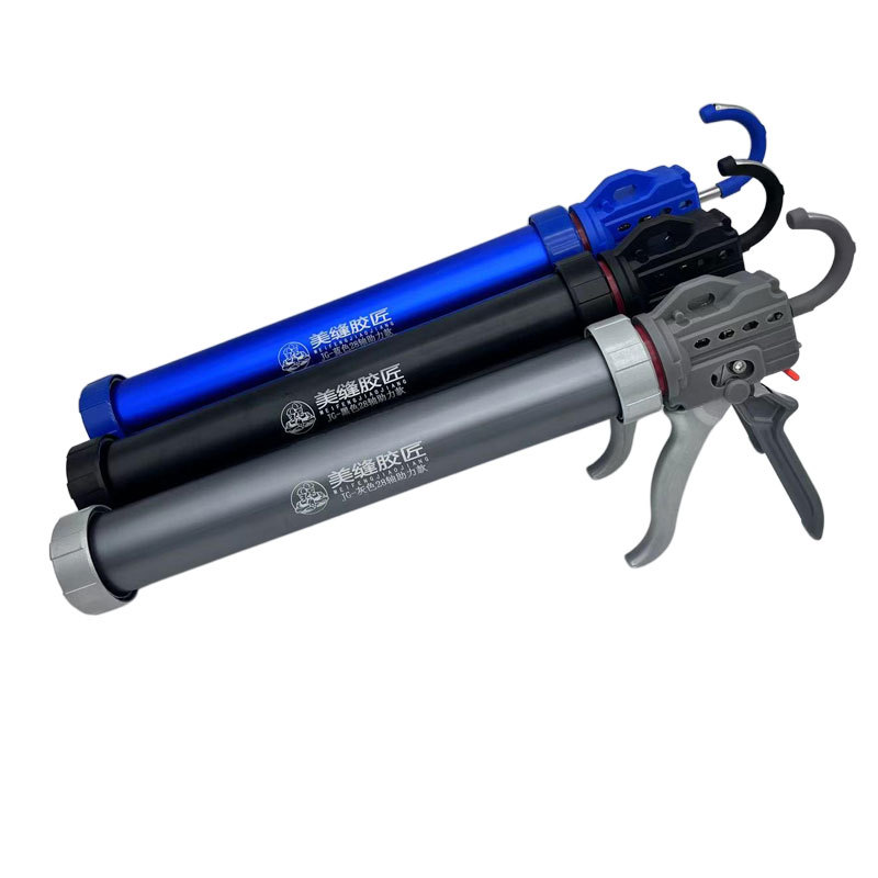 Structural Glue Gun Aluminum Alloy Anti-Drip Glass Glue Gun Epoxy Colored Sand Seam Modification 28-Axis Labor-Saving Structural Glue Gun