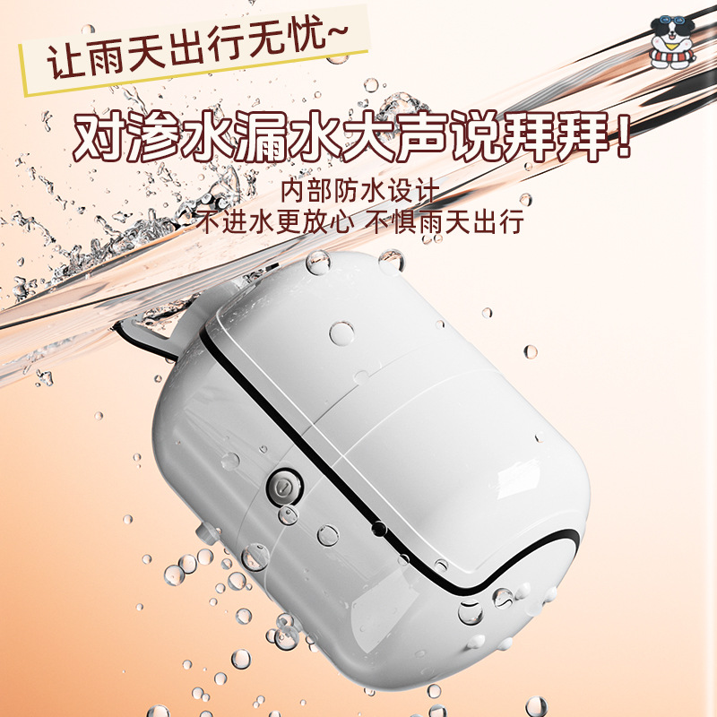 New Motorcycle Tail Box Unique Gas Tank Shape Abs Material Rear Tail Box Anti-Scratch Waterproof Electric Vehicle Tail Box