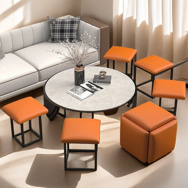 Простой пятив одном табурет, многофункциональный табурет для хранения