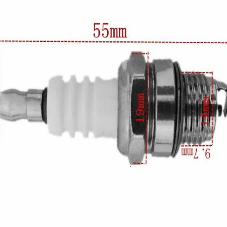 Chain saw spark plug L7T lawn mower MB6A spark plug small gasoline engine two-stroke hedge trimmer Dr. spark plug