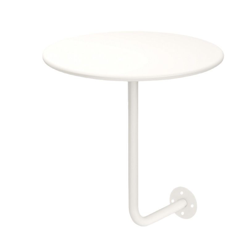 Internet Celebre Simple Wall-mounted Metal Small Round Table Iron Sweet Shop Milk Tea Shop Indoor Card Holder Fixed Wall-mounted Dining Table