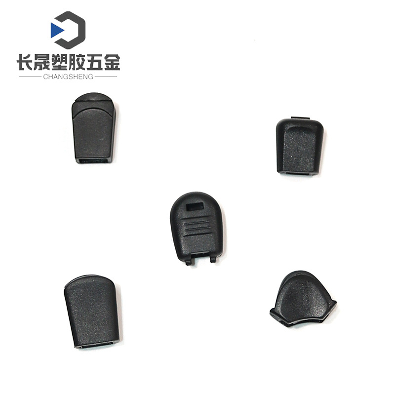 High quality plastic spring buckle black double hole cat eye buckle plastic rope buckle adjustment buckle pom Pig Nose buckle luggage accessories