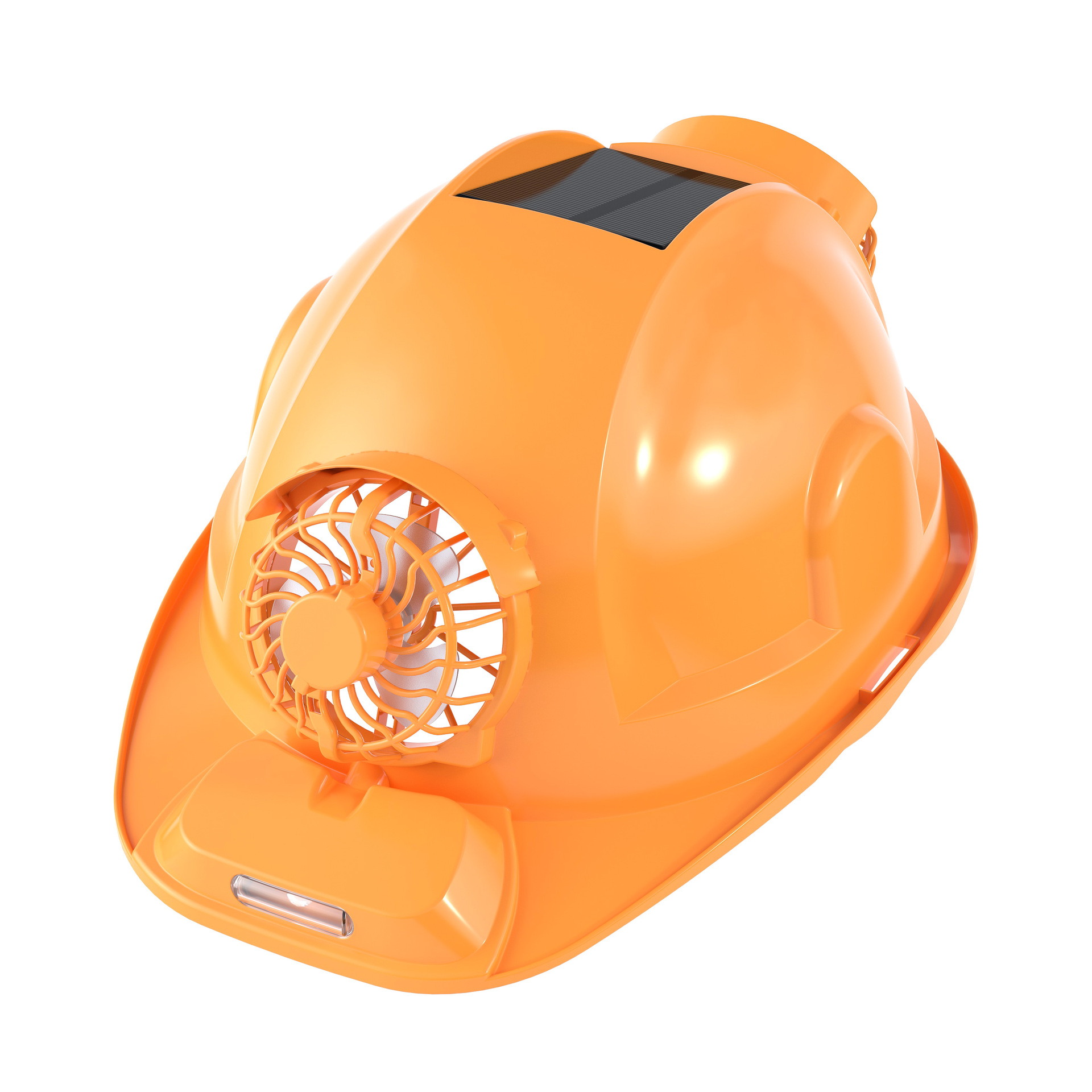 Solar Double Fan Cap, Lightweight, Multi-Functional, Rechargeable, Summer Ventilation, Breathable, Sunshade, Construction Cooling Helmet with Light