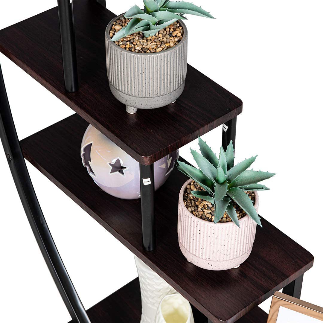 Living Room Bedroom Iron Flower Stand Balcony Multi-Layer Floor-Standing Flower Pot Stand Indoor Pothos Spider Plant Floor Stand