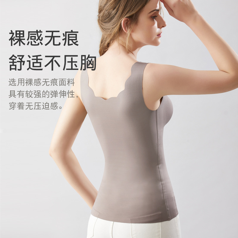 Nursing sling vest-style seamless sleeping wearable push-up anti-sagging maternity underwear nursing special wear-free bra