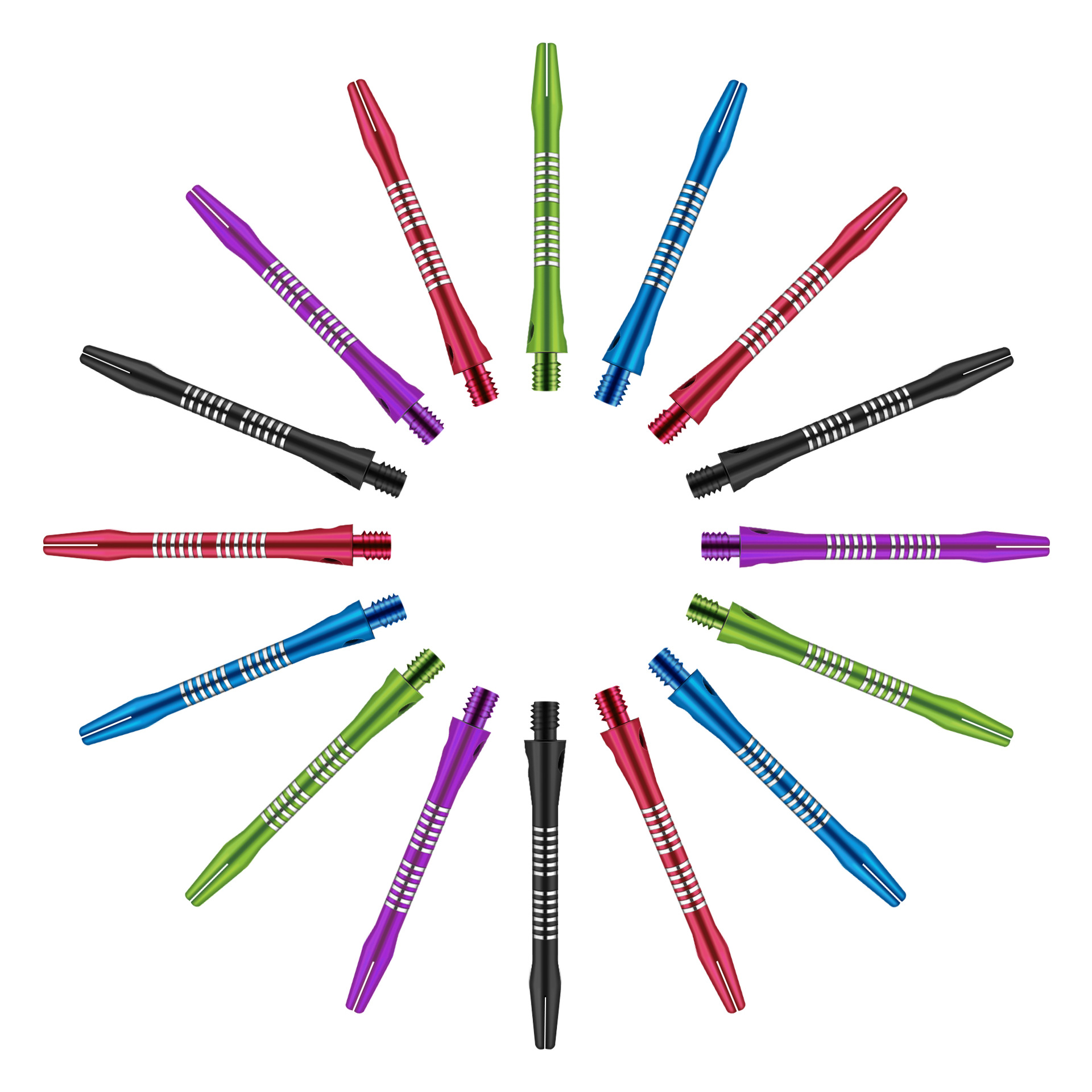 GOODARTS Six Six Laps 2ba Dart Rod Carved Aluminum Rod 50mmdarts shaft Amazon Cross-border Daifa