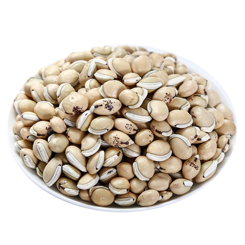 White Lentils 500g 250g 100g Farm-Fried Cooked Medicinal Porridge Old Variety Fried White Lentils