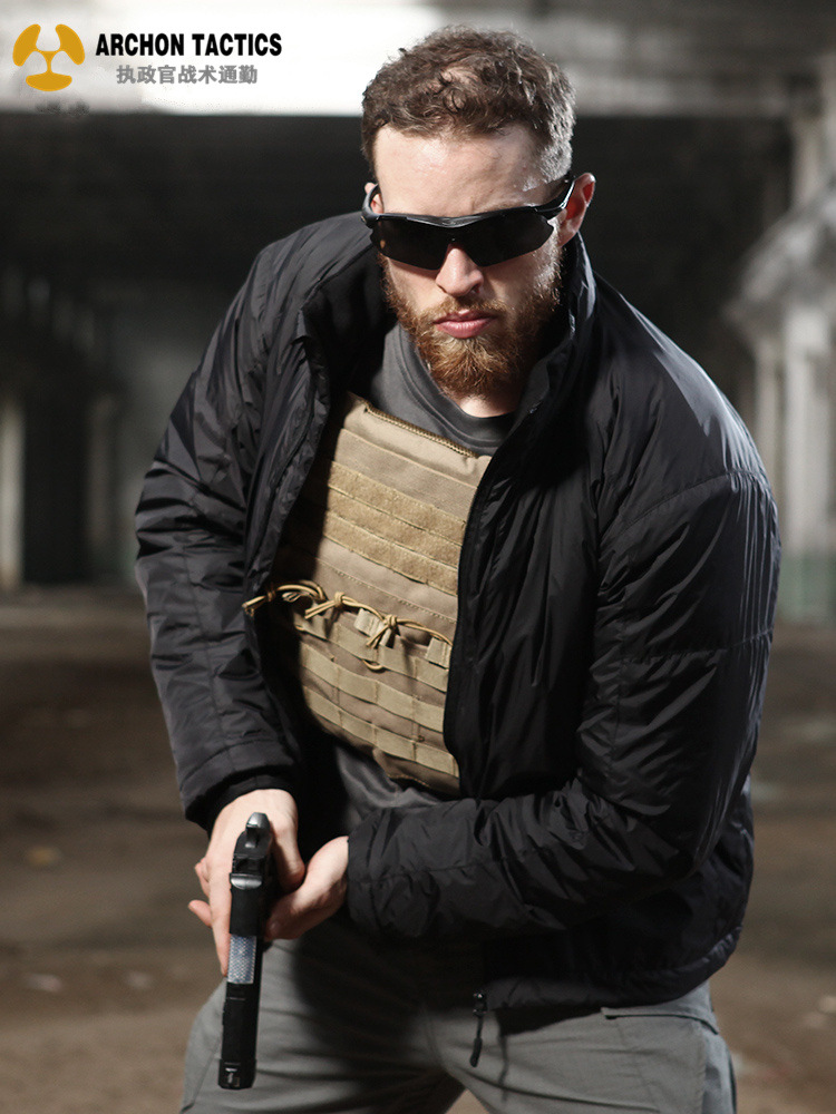Archon Titan Heat Reflective Tactical Cotton-padded Jacket Windproof Jacket Autumn and Winter Warm Military Fan Cotton-padded Jacket Waterproof Jacket for Men