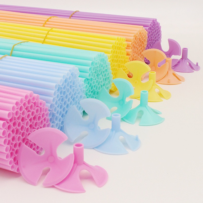Держатель для шаров для свадебного оформления макарон 42 см удлиненная палка пластиковые аксессуары декорация утолщенный держатель для палки