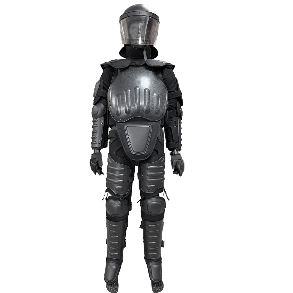 Прямые продажи завода, пластиковая оболочка, огнестойкая жесткая броня для подавления беспорядков, защитные компоненты, костюм для подавления беспорядков