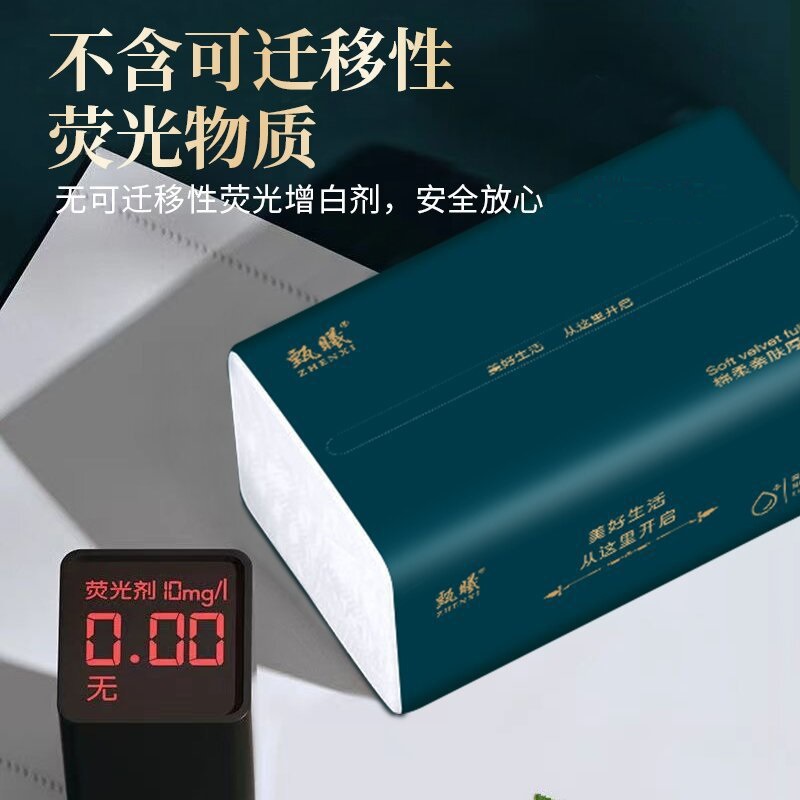 Exclusive for New Customers: 10 Packs of Natural Wood Pulp Tissue, Portable Household Tissues, Skin-Friendly Facial Tissues, Hand Wipes, Family Pack, Dropshipping Available