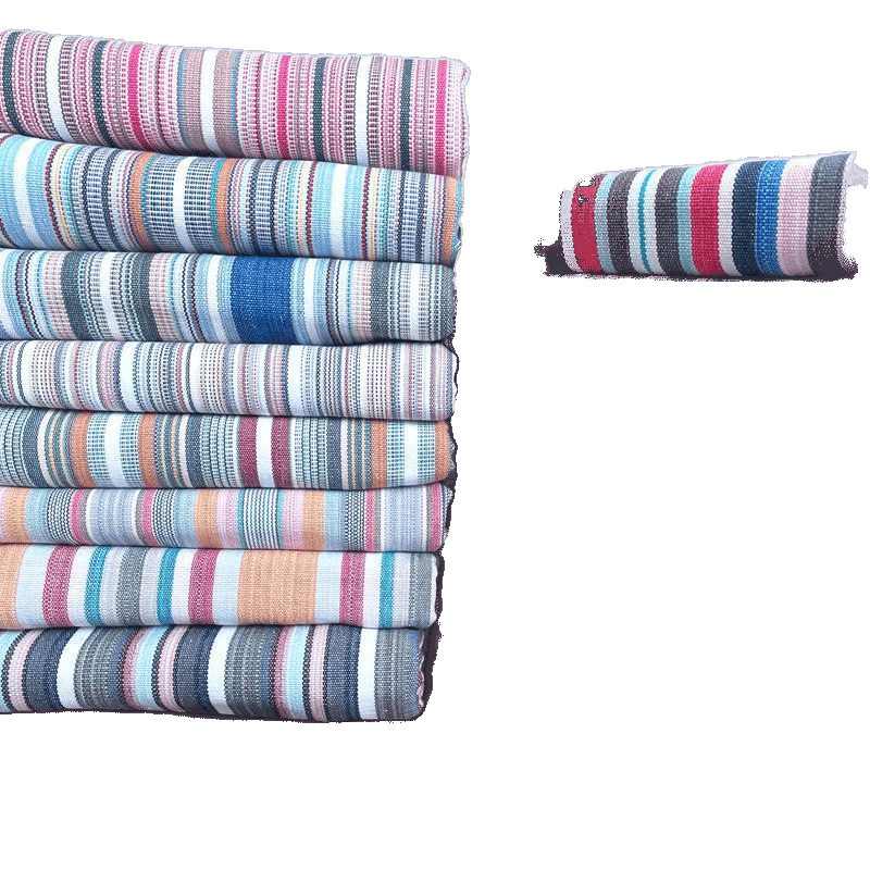 Extra-Thick Cotton Old Coarse Cloth Summer Mat Bed Sheets Single Piece Three-Piece Set Thickeneded Encrypted Air-Conditioned Mat Not Color