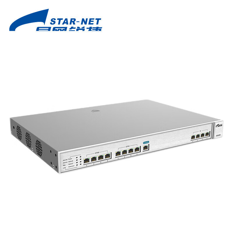 Xingwang Ruijie Su8100-Xso Ippbx Voice Gateway 16 Digital Relay Analog Extension 200 Users