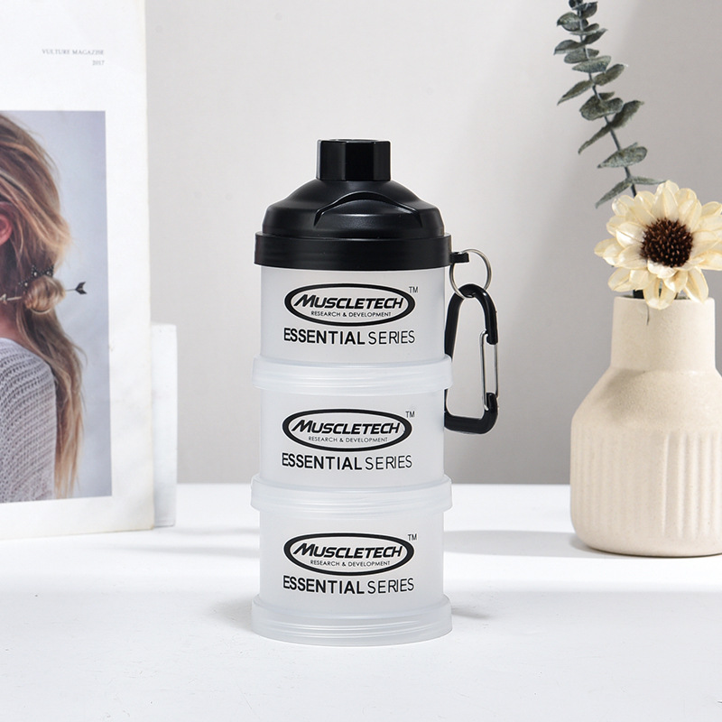 New Protein Powder Cup Fitness Protein Powder Box Small Box Plastic Portable Milk Powder Packaging Box Wholesale