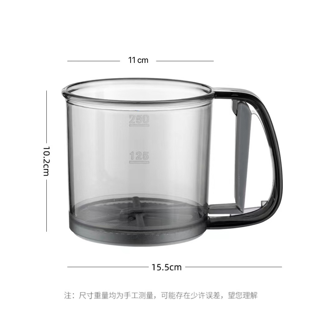 Factory Spot Supply Semi-automatic Handheld Flour Sieve Handheld Flour Strainer Baking Manual Flour Sieve