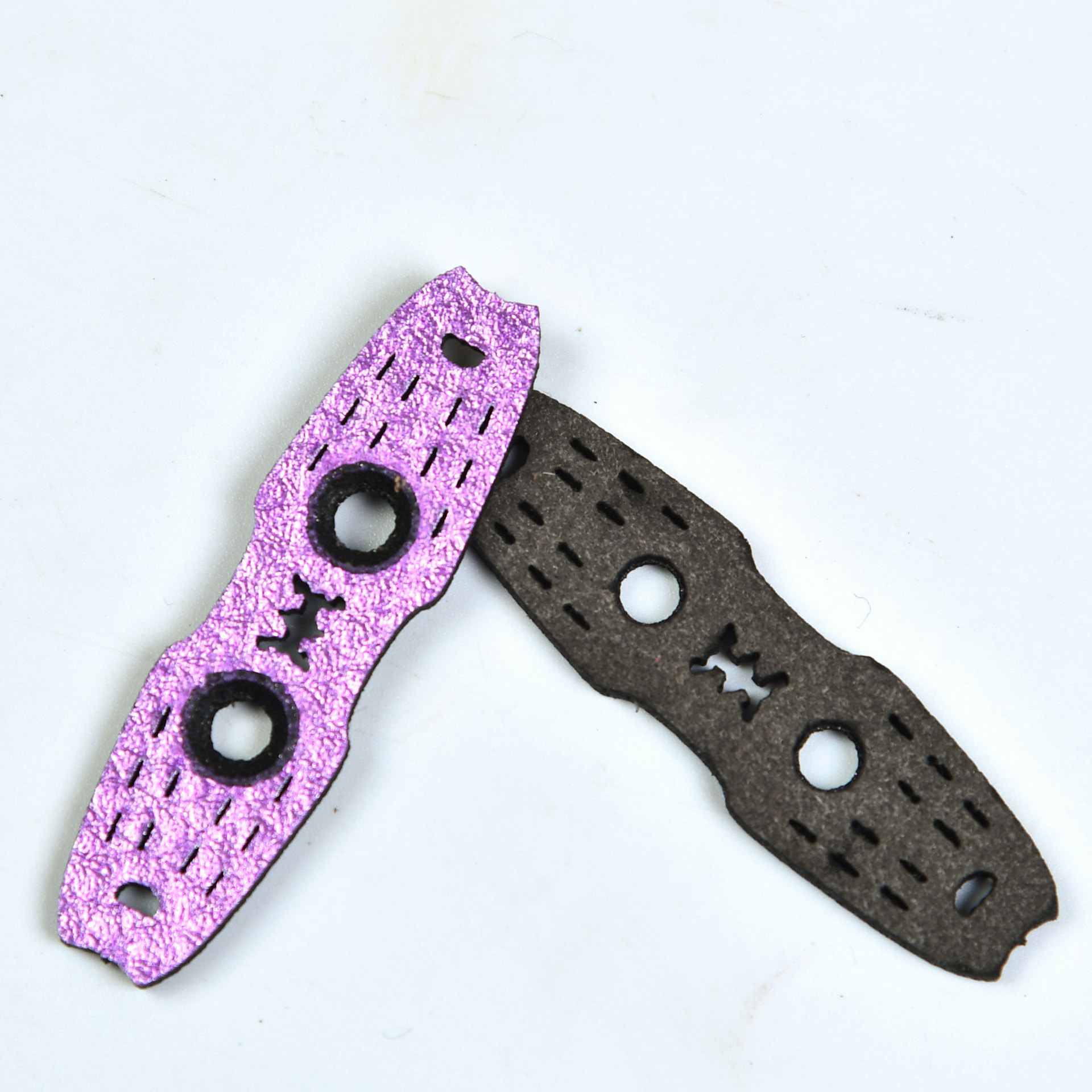 Sporting Goods Slingshot Accessories Silencer Flat Leather Pocket Bottom Traditional Leather Pocket Double-sided Fur Positioning Super Fiber Leather Pocket