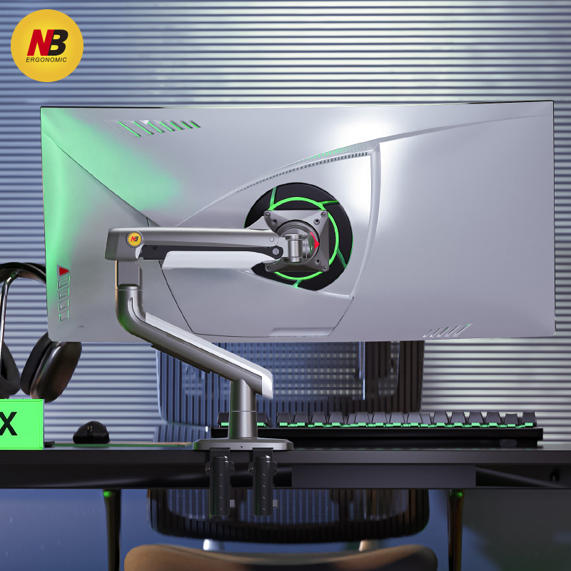 Nb A5 E-Sports Monitor Stand Robotic Arm Gaming Computer Screen Suspended Elevated Stand Fish Screen 34/40/43