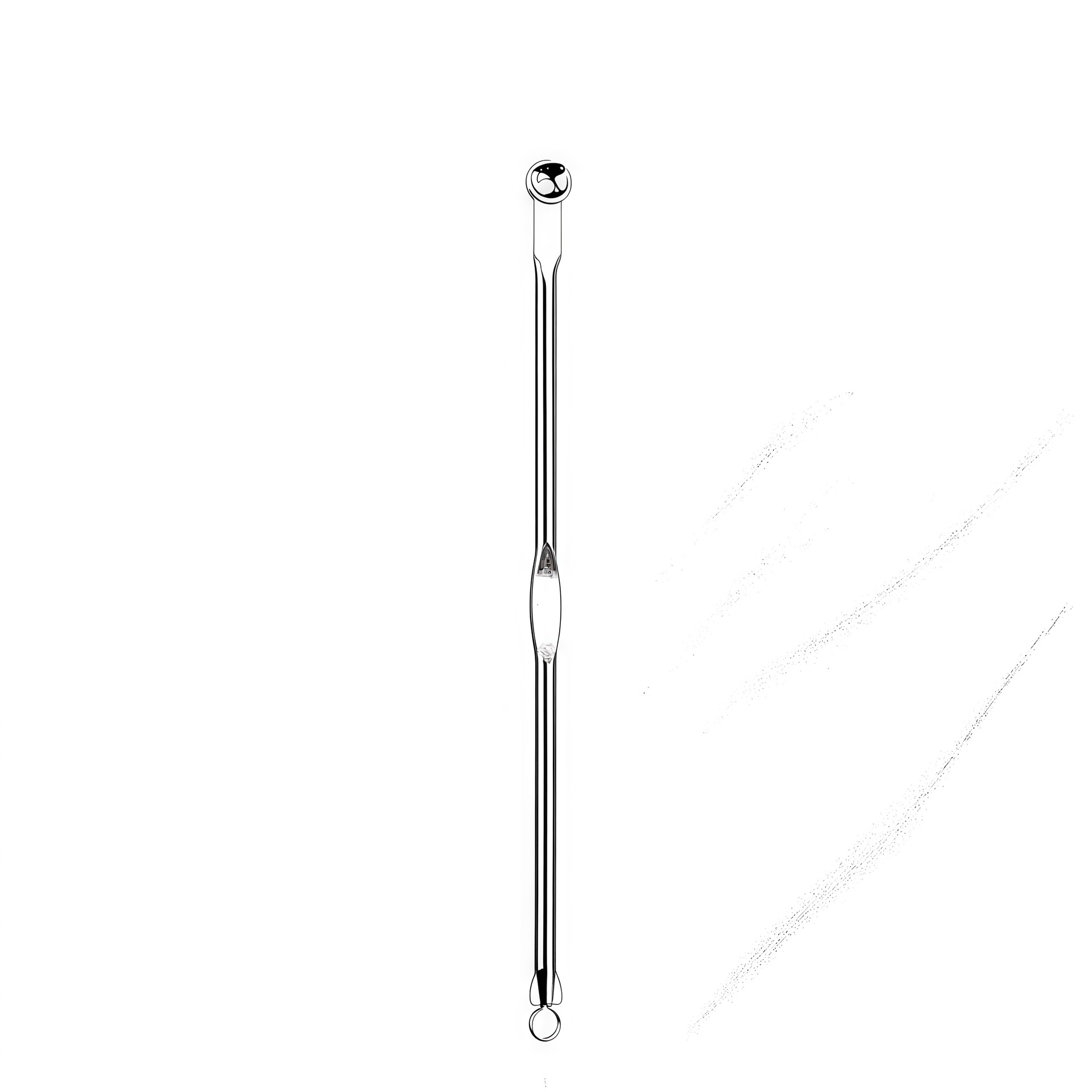 silver Acne Needle Black Head Needle Acne Needle Beauty Needle Acne Removal Needle Acne Extrusion Tool Acne Picking Needle Stainless Steel 4-Piece Set
