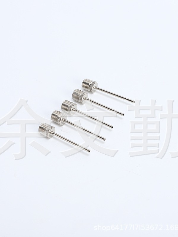 Factory direct American inflatable needle with hole metal needle football inflatable needle basketball inflatable needle ball needle air needle iron needle