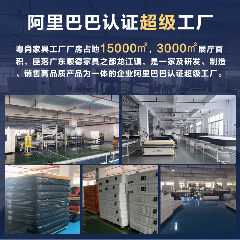 Factory Direct Sales Five-Star Hotel Apartment Bed and Breakfast Latex Memory Foam Independent Spring Jute Spine Protection Mattress Simmons