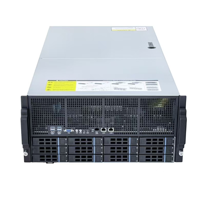 Dual-Channel Xeon 4/5Th Generation Gpu Server Barebone with 8 Rtx5090 Cards and 32g Graphics Card for Deep Learning Host