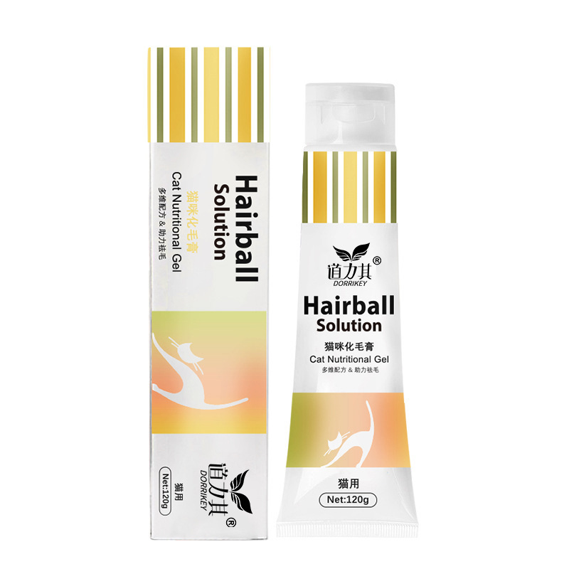 Tao Li's pet cat hair cream 120g hair removal kitten care intestines and stomach spit hair ball dog nutrition cream