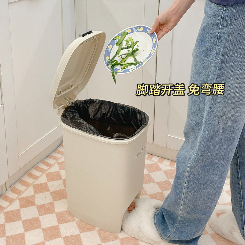 Large-Capacity Baby Diaper Deodorant Trash Can with Lid and Sealed Diaper Diaper Diaper Bucket