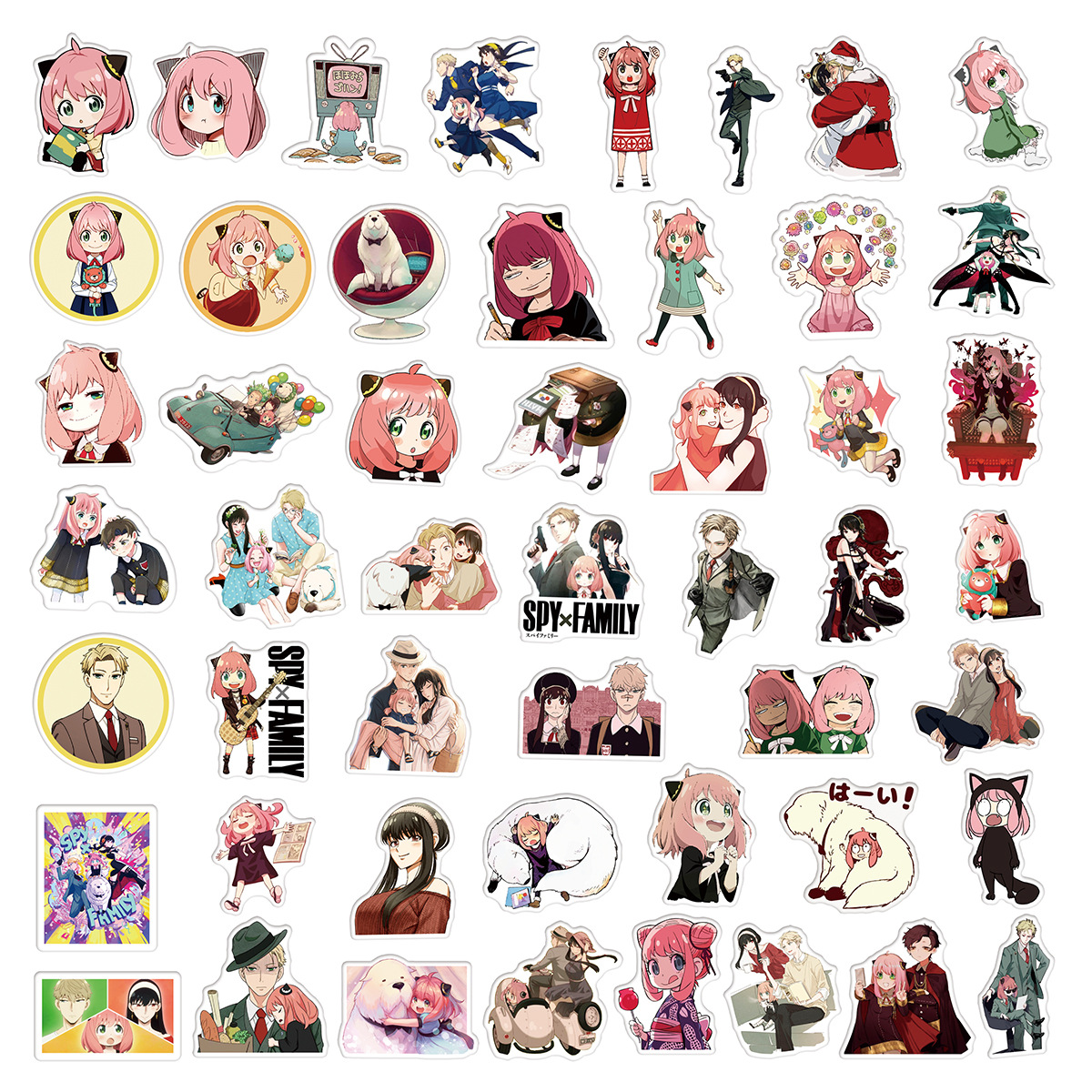 Exclusive design graffiti sticker suitcase guitar car computer waterproof PVC sticker