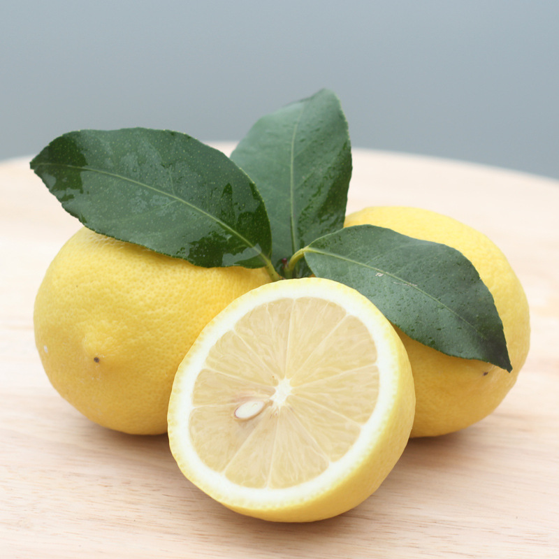 Оптовая продажа лимонов Anyue, свежие желтые лимоны, первоклассные средние фрукты 0.5кг, около 4-5 штук, Eureka 2.5кг, стартовая цена