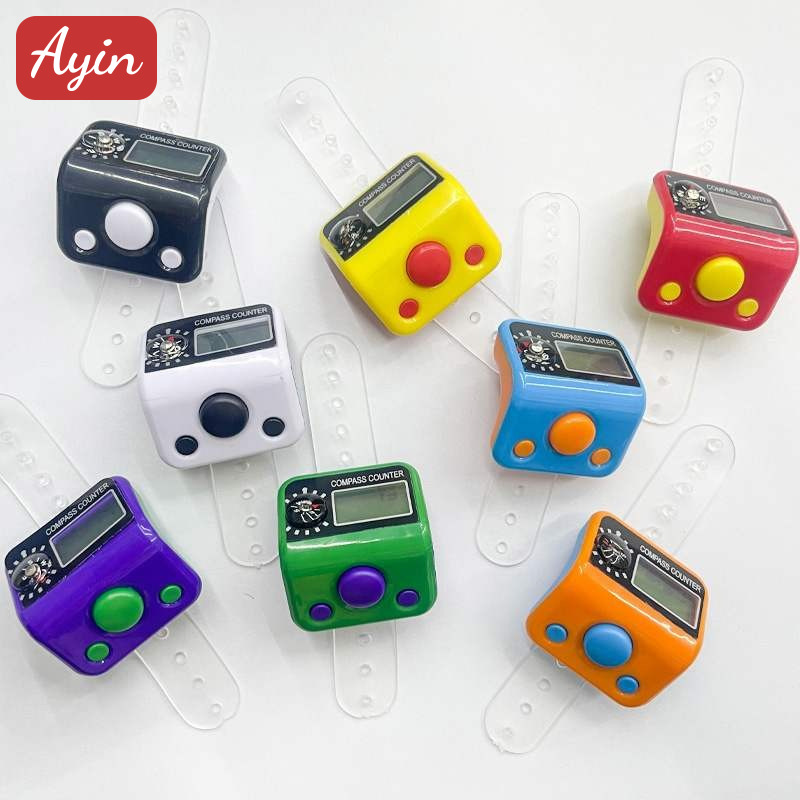 Новый счётчик чтения мини электронный ручной счетчик на палец кольцевой оптовая продажа умный