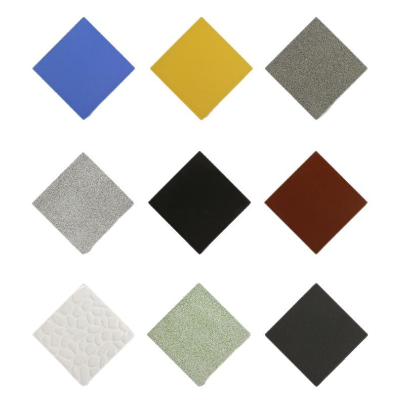 Supermarket Square Special Floor Tiles 200×200 Non-Slip and Pressure-Resistant All-Ceramic Car 4S Shop Repair Shop Floor Tiles