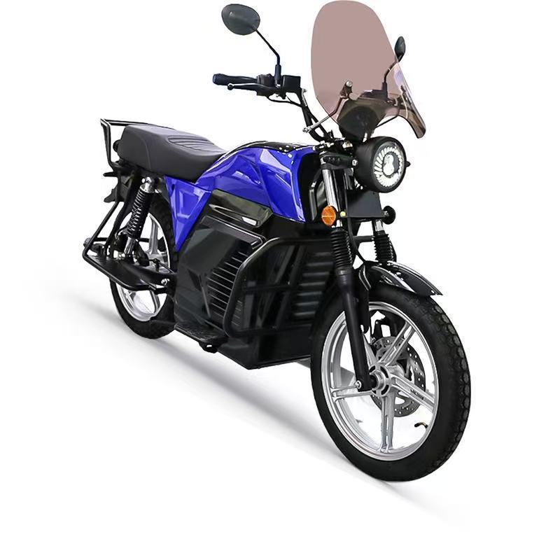 African Cross-Rider Motorcycle Electric Vehicle Cross-Border Export 72V Lithium Battery 5000W Climbing Passenger High-Power Electric Vehicle