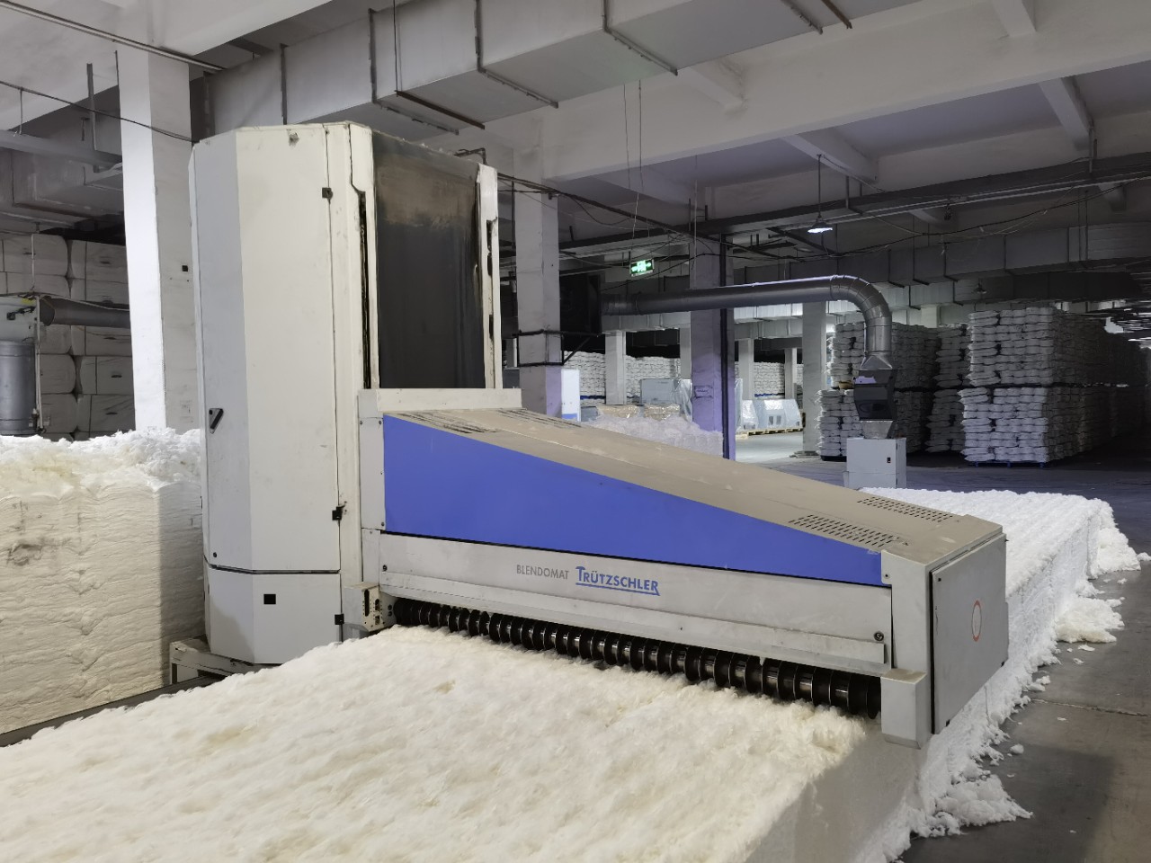 Used Trützschler Tc5 Clear and Combing Unit Trützschler Tc5 Carding Machine One to Eighteen One Machine Two Lines for Sale