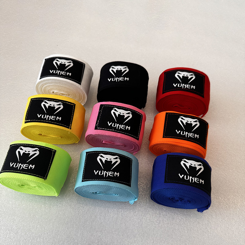 Boxing Bandage Boxing Training Cotton Elastic Tie Hand Strap Sanda Muay Thai Karate Sports Fitness Hand Band