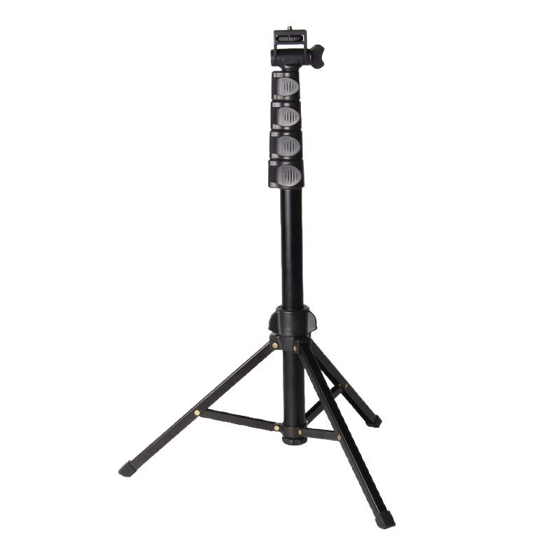 Mobile Phone Live Broadcast Bracket Camera Photo Video Tripod Selfie Stick Buckle Type Adjustable Height Fill Light Shelf