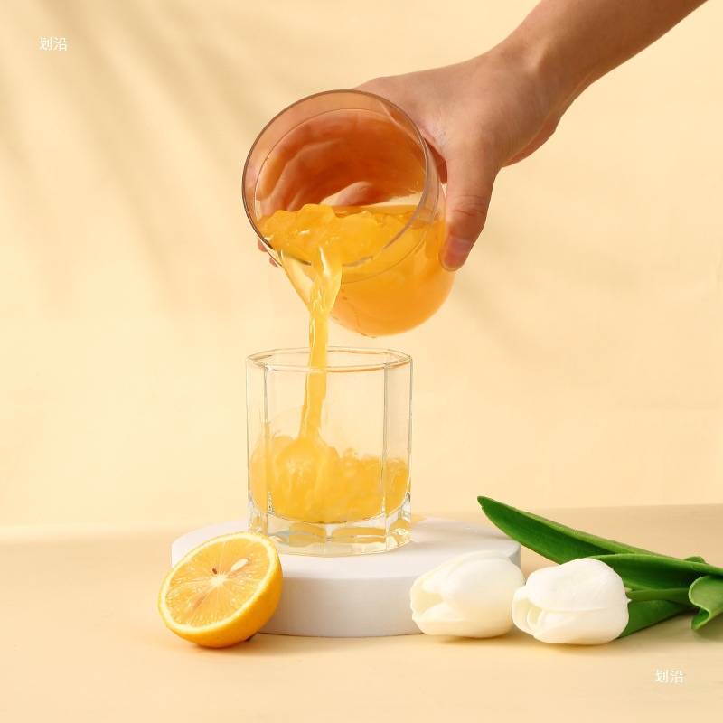 手摇雪克杯三件套塑料调酒器摇奶茶器皿暴打柠檬有刻度水果冰块