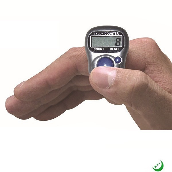 1011 # Five-Digit Mini Finger Counter Electronic Ring Counter Card Installed in Various Colors Ready for Sale