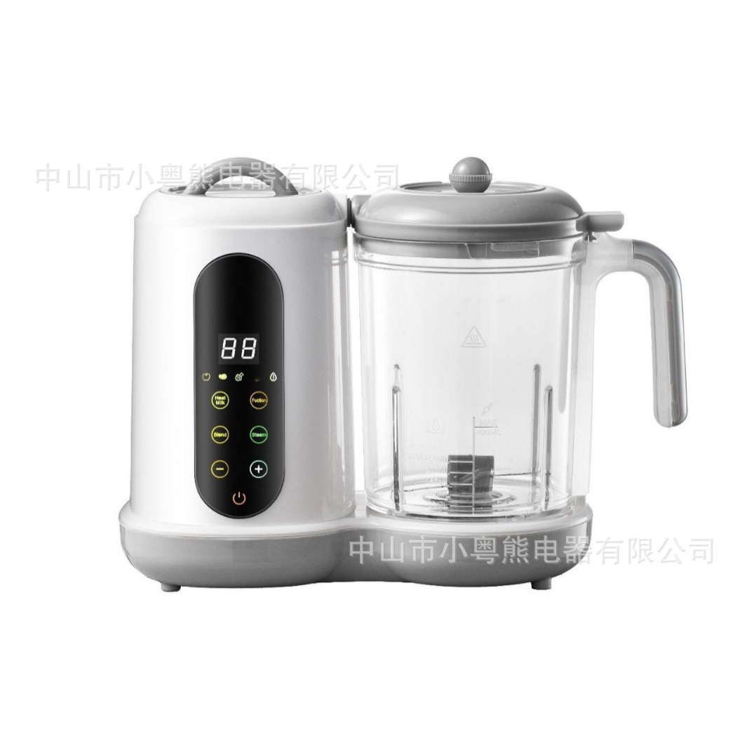Foreign Trade Fully Automatic Food Processor, Baby Food Maker, Steaming and Blending All-In-One, Scheduled Timer, Baby Blender