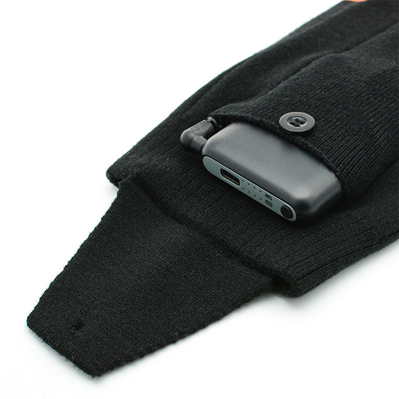 Cross-Border Best-Selling Smart App Controlled Heating Stockings Pure Cotton Electric Heating Socks Heated Foot Warmer Ski Socks