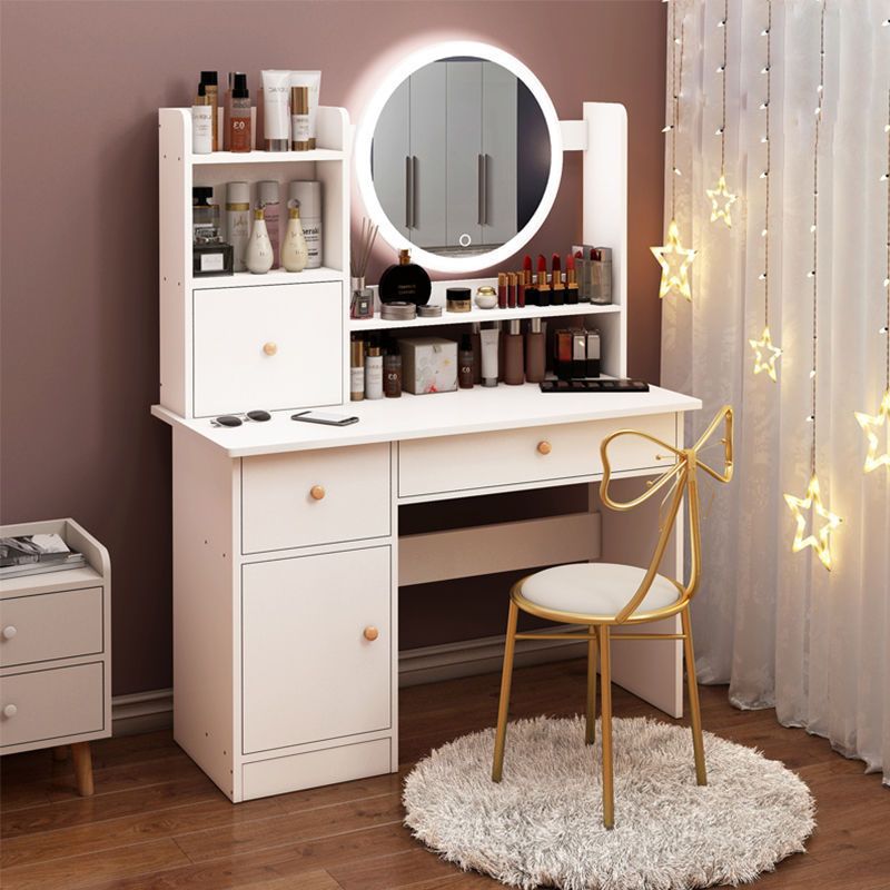 Modern Simple Internet Celebrity Dressing Table Storage Cabinet Integrated Dressing Table Bedroom Small Dressing Table Small Apartment Dressing Cabinet
