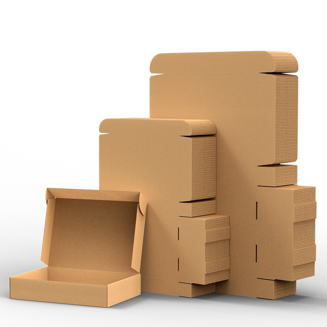 Stop profit wholesale flying machine box in stock special hard bulk packaging folding corrugated carton packaging special logistics carton