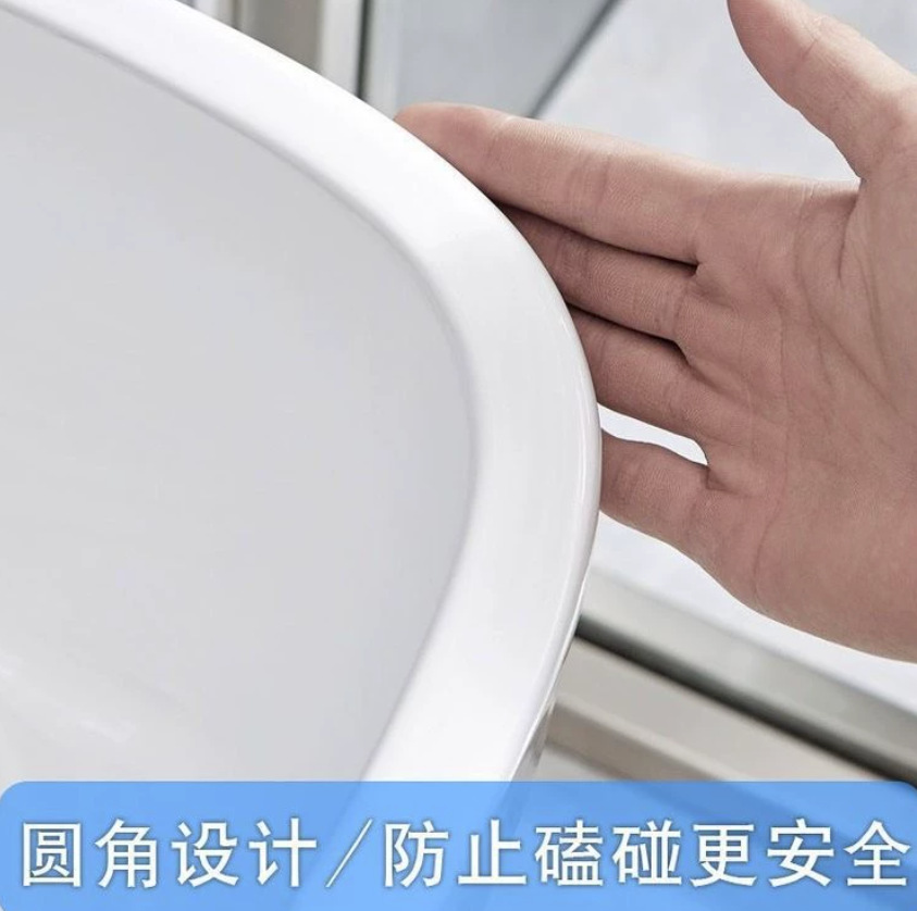 Mop Sink Balcony Bathroom Small Ceramic Mop Sink Mop Sink Square Large Automatic Control