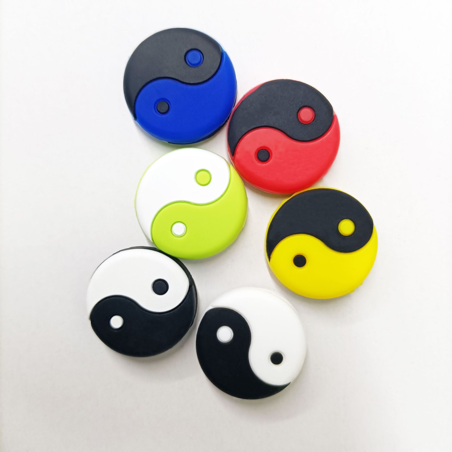 Silicone Tennis Racket Shock Absorber Smiley Face Shock Absorber Cartoon Cat Paw Shock Absorber Pad Shock Absorber Knot Spot Wholesale