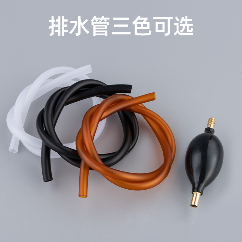 Tea set hose Tea tray fittings Drain pipe Tea table Absorbent ball Water guide pipe Tea table Waste pipe Connecting pipe Fending elbow