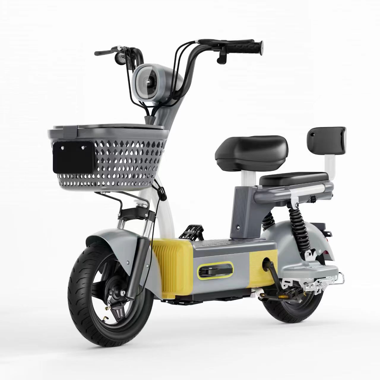 Cross-Border New Electric Vehicle Electric Bicycle 48V Foreign Trade Adult Student Two-Wheeled Electric Vehicle