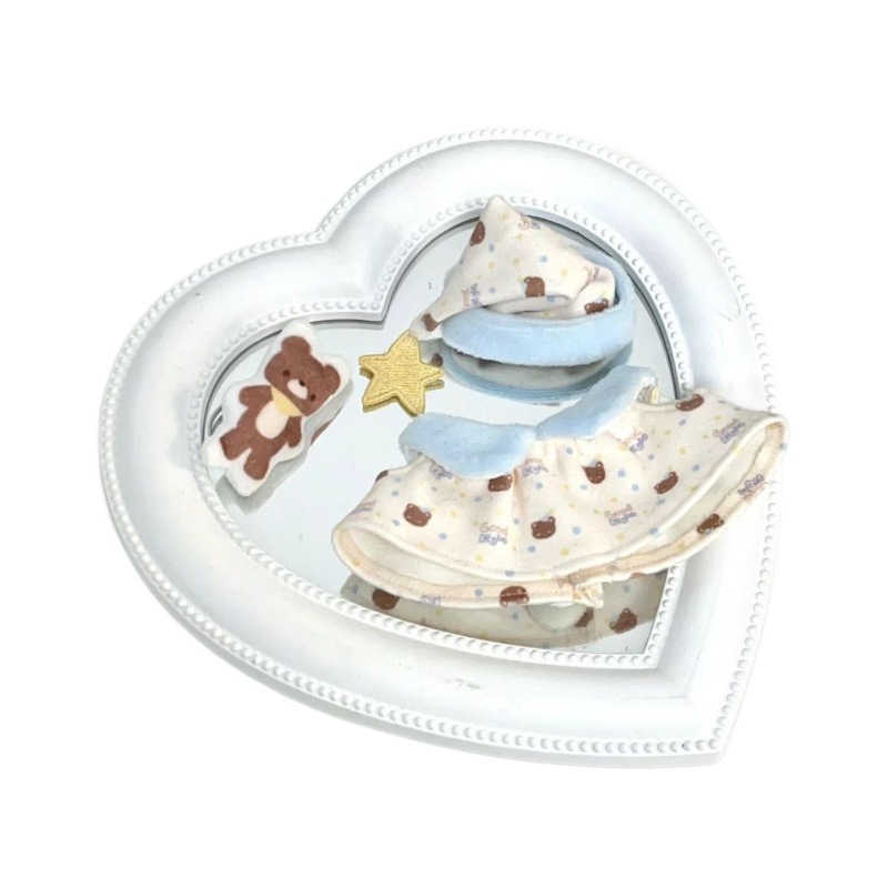 10cm Baby Clothes Good Night Diary Cotton Doll Starfish Body Cute Baby Clothes Doll Ornaments Good Night Pajamas Baby Clothes