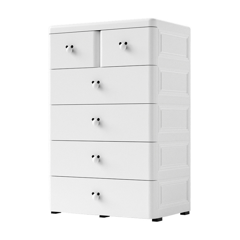 70cm Storage Cabinet Drawer-Type Multi-Layer Living Room Storage Cabinet Kidsren's Wardrobe Storage Cabinet Five-Drawer Household Baby Wardrobe