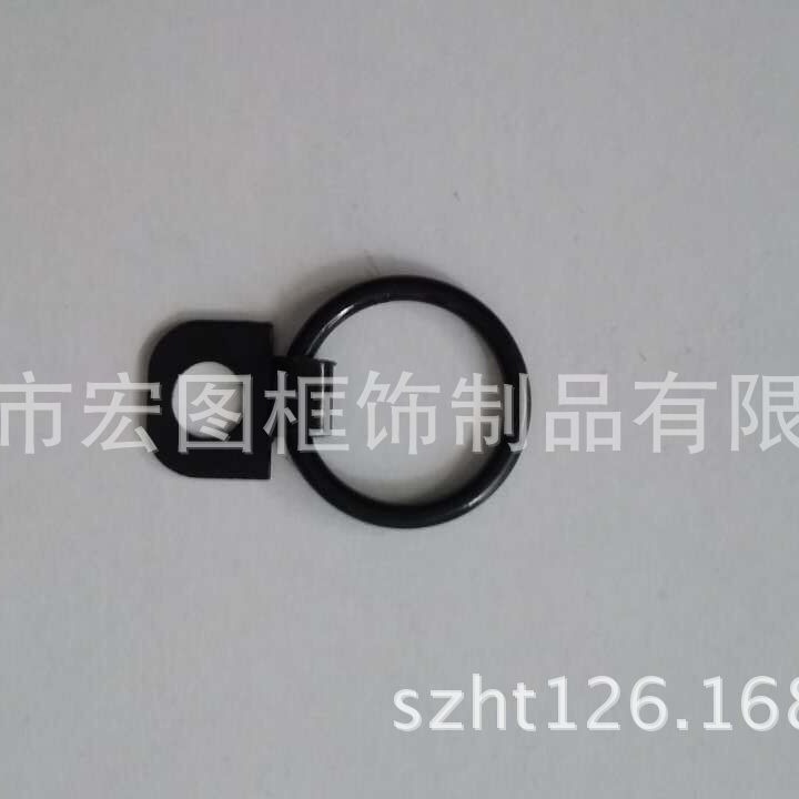 Round hanging ring factory direct hardware ring photo frame back plate hardware accessories/hook 12*22MM/pull ring