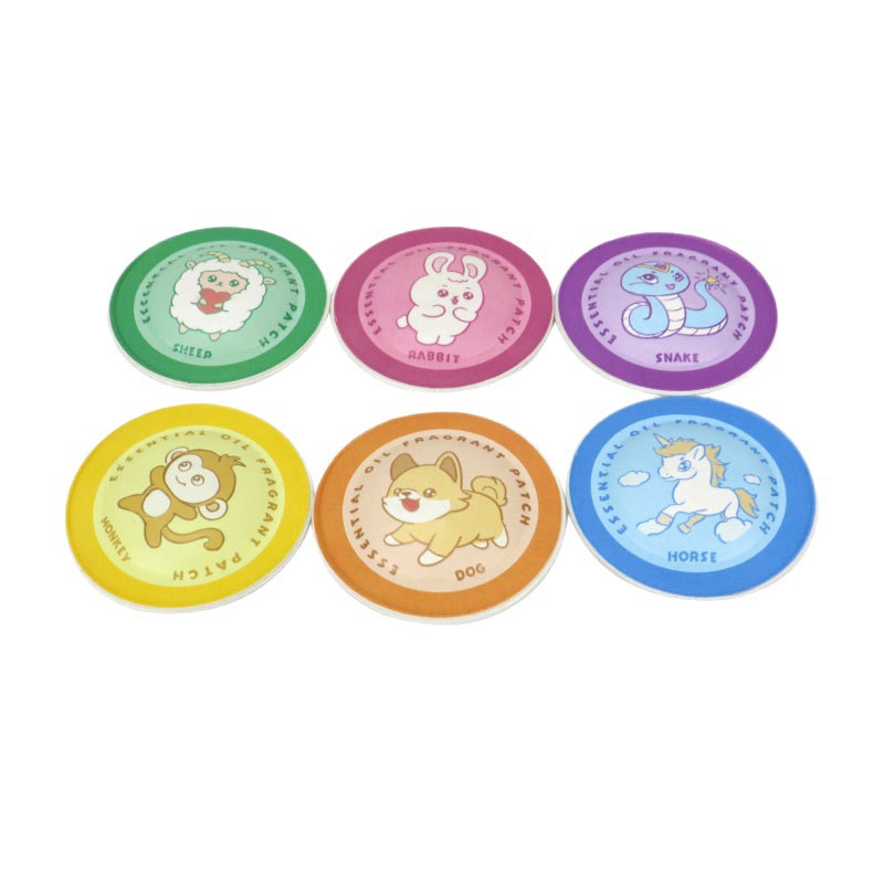 Plant Essential Oil Stickers Plant Essential Oil Popping Stickers Baby Adult Outdoor Cartoon Popping Stickers Factory Wholesale